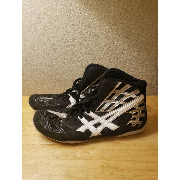 Asics Shoes Asics Split Second J23y Wrestling Mma Blacksilver Shoes